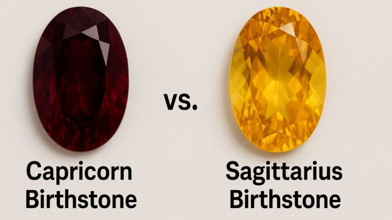 Capricorn Birthstone vs Sagittarius Birthstone – Which Gem is More Aligned with Your Life Path?